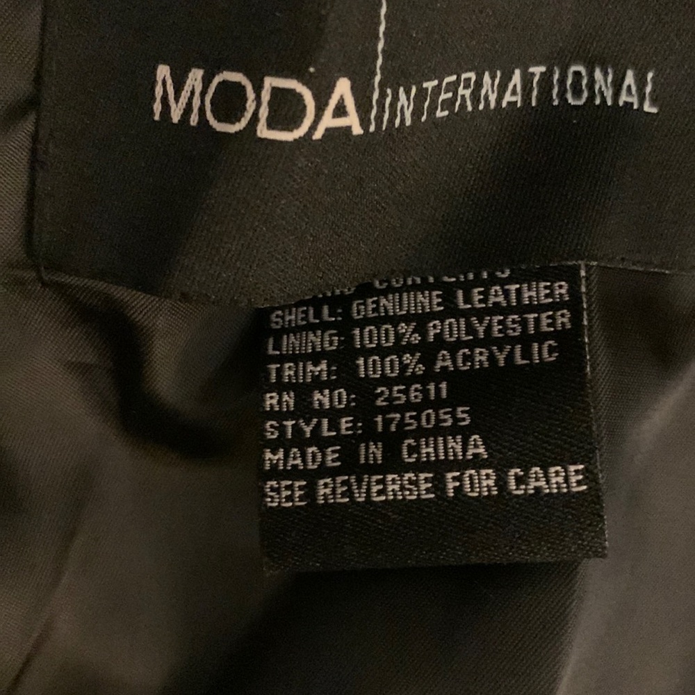 New Leather jacket - Picture 4 of 7
